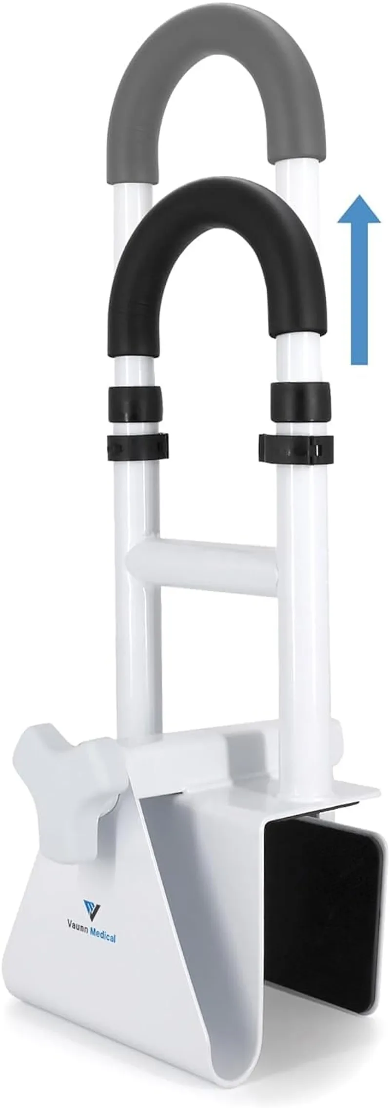 Vaunn Medical Bathtub Handle Grab Bar and Safety Rails for Seniors, Height Adjustable Tub Handles - Bathroom Safety - Main Image