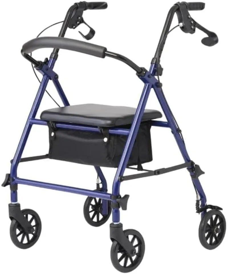 Caring 4-Wheel Rollator Walker for Seniors - Key Benefit or Feature - Main Image
