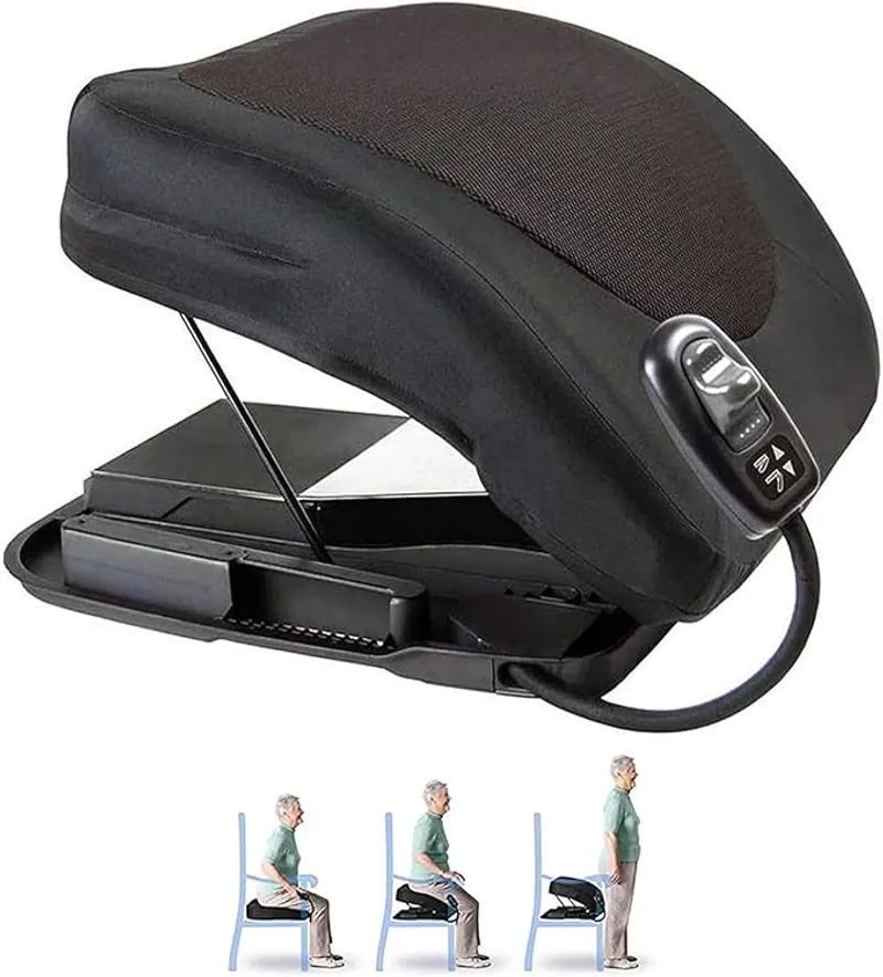 Electric Uplift Seat Assist Cushion, Portable Lifting Cushion Mobility Aid, Seat Boost Rise Assistive for Elderly - Main Image