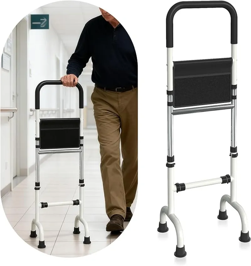 Stand Assist Aid for Elderly from Chair Couch Standing Aids & Supports Walking Cane Adjustable Cane, Mobility Aids Tool Help get up for Seniors Toilet - Key Benefit or Feature - Main Image