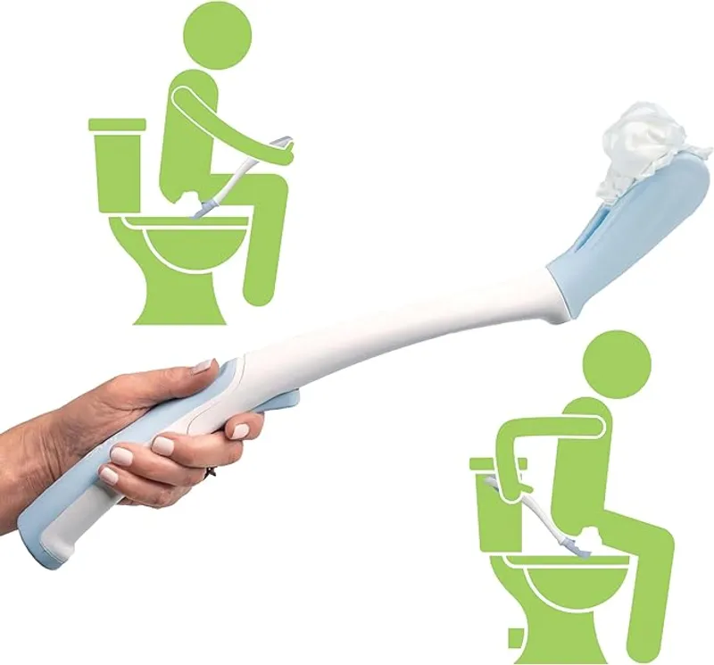 Juvo Toilet Aid - Personal Bottom Wiping Tool - Main Image
