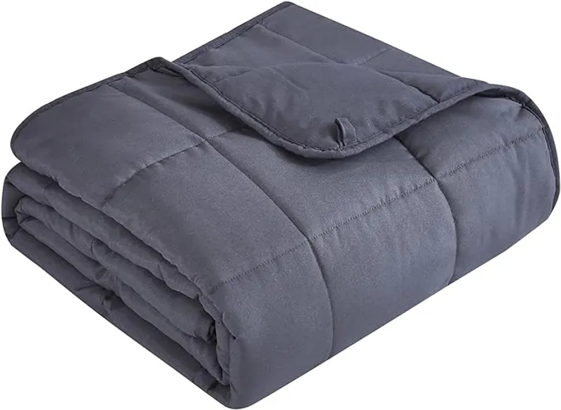 Topcee Weighted Blanket for Adults (20 lbs, 60" x 80") Queen Size Soft Cooling Heavy Blanket Sleeping, Apply to 190-210 lbs Body, Thick Breathable Blanket with Glass Bead, Easy Care - Main Image
