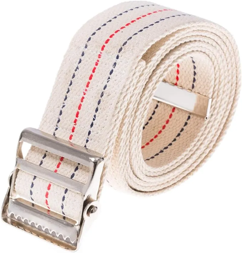 COW&COW Transfer and Gait Belt with Metal Buckle - Transfer Walking and Standing Assist Aid for Caregiver Nurse Therapist - Main Image