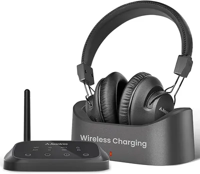 Avantree HT5009 Plus - Ultra Comfortable Wireless Headphones for TV Watching, 60h Playtime, Clear Voice & Enhanced Volume for Seniors & Hard of Hearing, Compatible with Samsung, LG & Other TVs - Main Image
