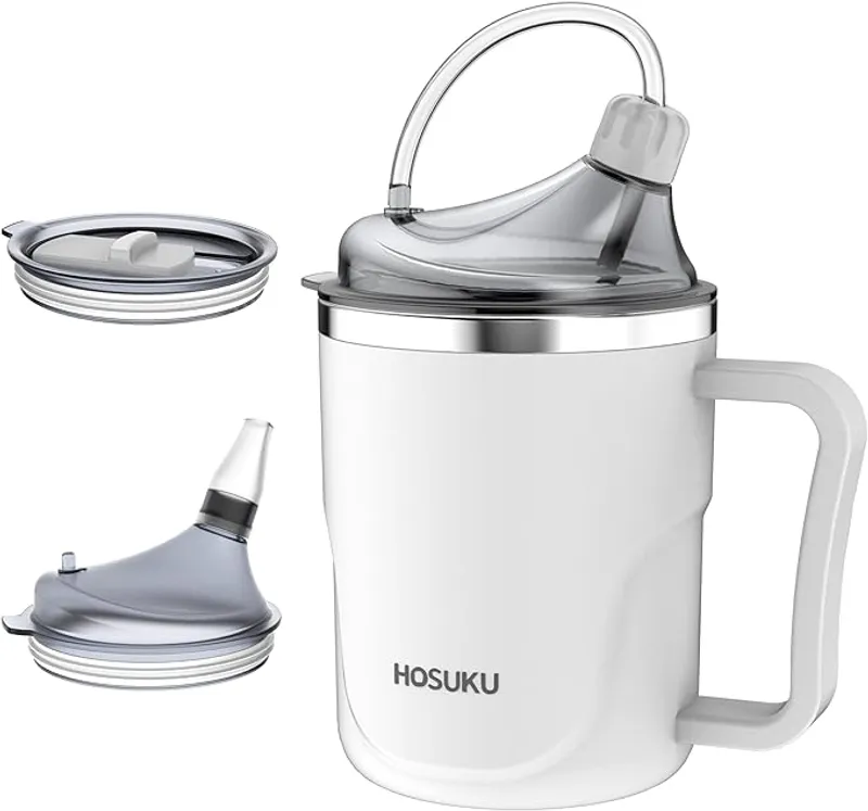 Spill-Proof Cup for Elderly - Effortless Hydration - Main Image