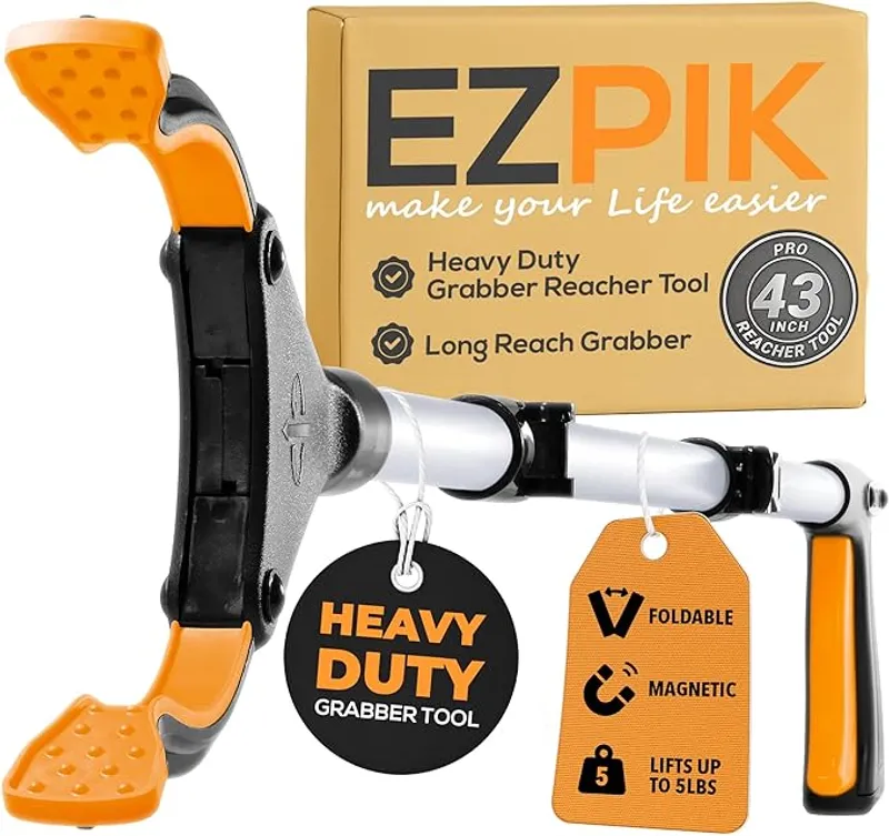 EZPIK Pro 43" Foldable Grabber Reacher Tool for Seniors - Main Image