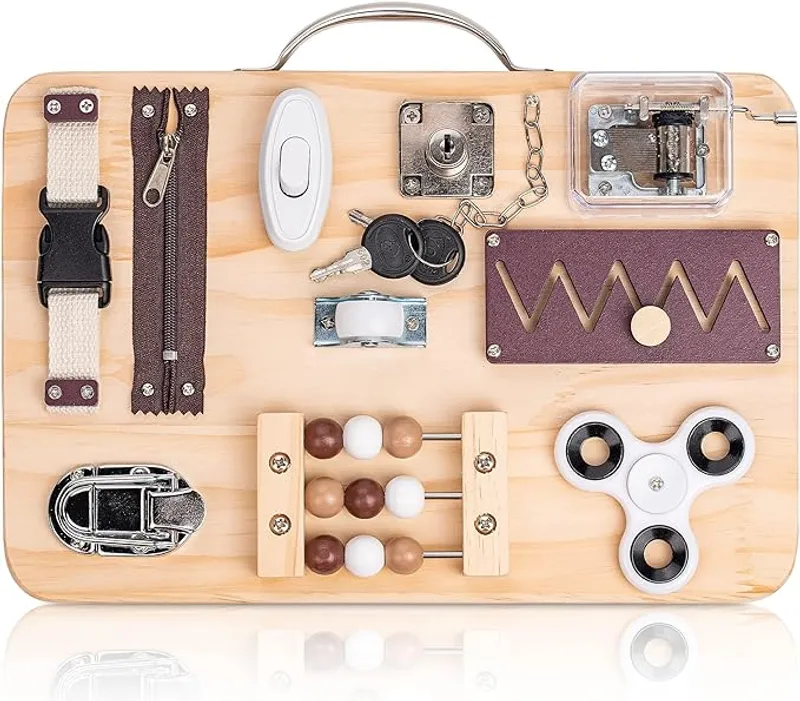 Assistex Fidget Busy Board for Adults with Dementia - Main Image